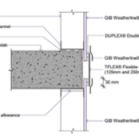 New GIB Weatherline® Concrete Mid Floor Detail