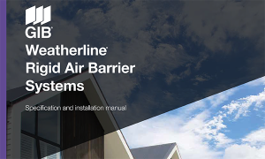 New GIB Weatherline® Rigid Air Barrier Systems